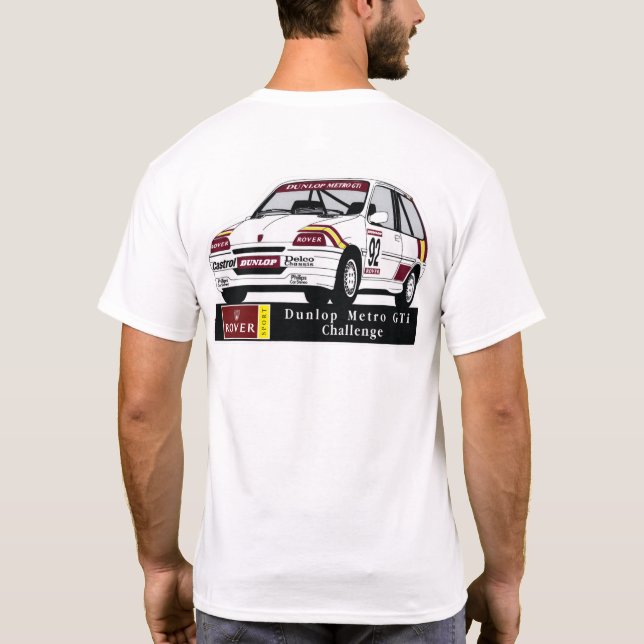 T-shirt de métro de Rover (Dos)