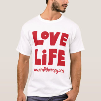 T-shirt de Microfiber Wicking de la vie d'amour