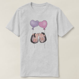 T-shirt de mignons hérissons