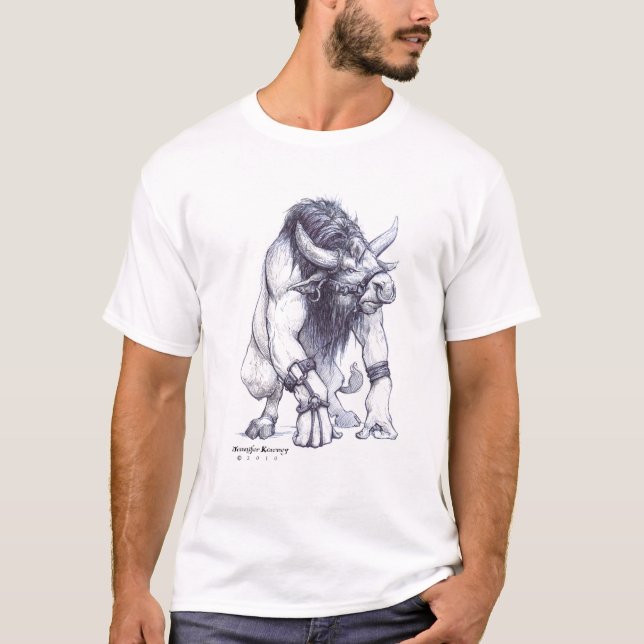 T-shirt de Minotaur (Devant)
