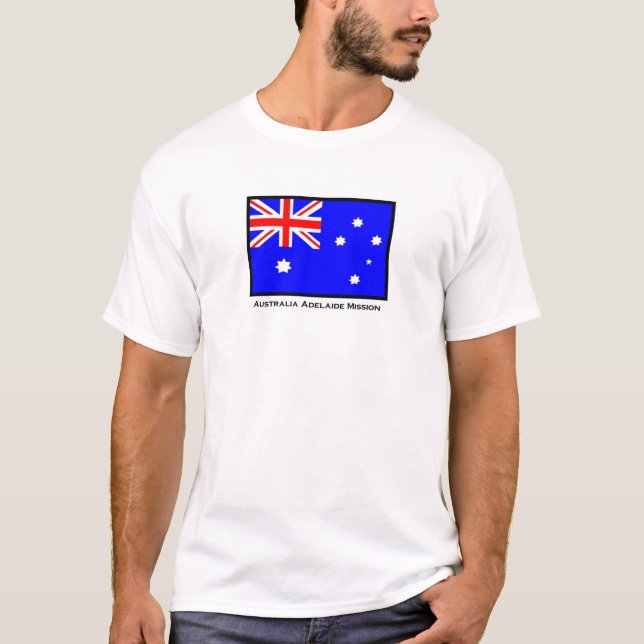 T-shirt de mission de l'Australie Adelaïde LDS (Devant)