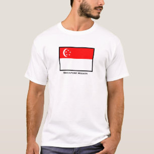 T-shirt de mission de Singapour LDS