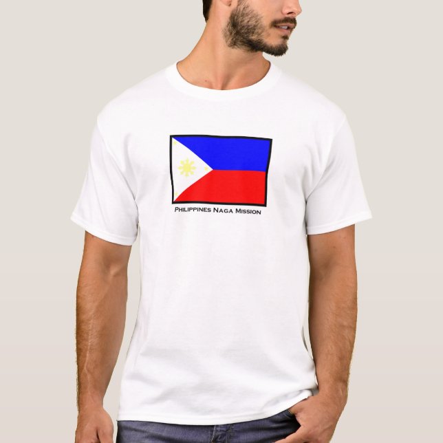 T-shirt de mission du Naga LDS de Philippines (Devant)
