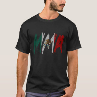 T-shirt de MIXED MARTIAL ART de drapeau mexicain