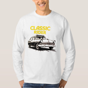 T-shirt de mode pour homme classique à manches lon