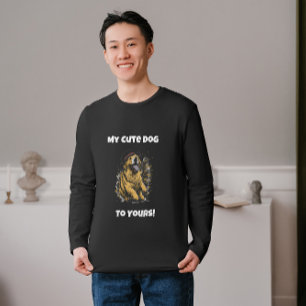 T-shirt De Mon mignon chien à votre Golden Retriever