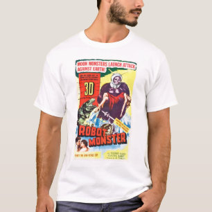 T-shirt de monstre de robot