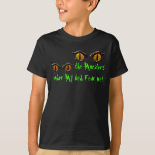 T-shirt de monstres