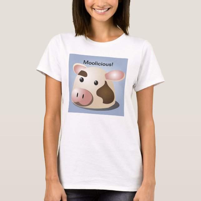 T-shirt de "Moolicious" (Devant)
