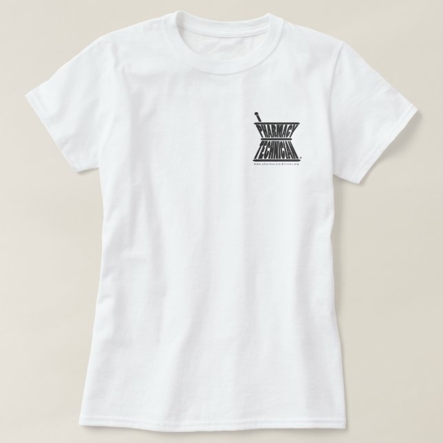 T-shirt de mortier et de pilon (Design devant)