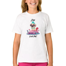 T-shirt de motivation amusant pour les filles, Zen