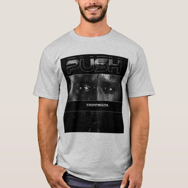T-shirt de motivation et de promotion par TRIPPMUZ (Devant)
