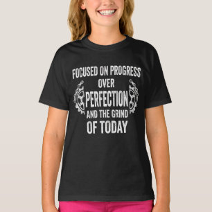 T-shirt de motivation pour la forme physique centr