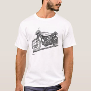 T-shirt de moto classique par P. Jamiol
