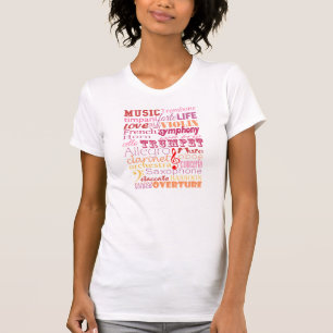 T-shirt de musique