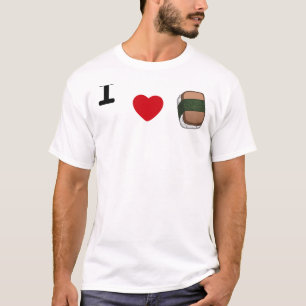 T-shirt de Musubi du *heart* I (blanc)