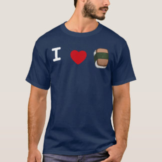 T-shirt de Musubi du *heart* I (foncé)