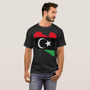 T-shirt de nation de la Libye