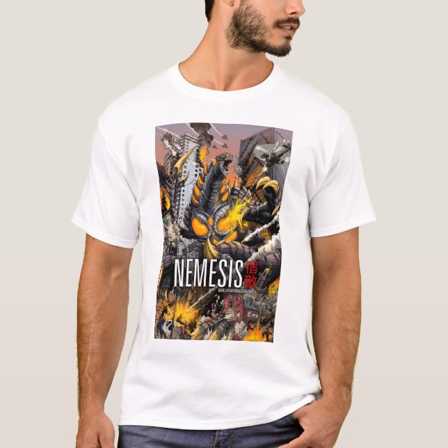 T-shirt de Nemesis Kaiju - art par Matt Frank (Devant)