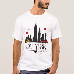 T-shirt De New York, avec amour - Big Apple Energy