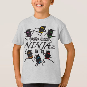 T-shirt de Ninja d'enfants : Dragée à la gelée 