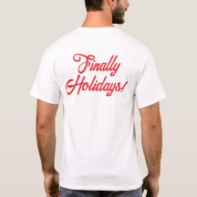T-shirt de Noël « À fond sur le cacao et les délai