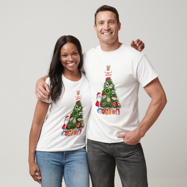 T-shirt de Noël à Las Vegas (Unisexe)