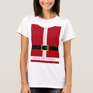 T-shirt de Noël Ceinture du Père Noël