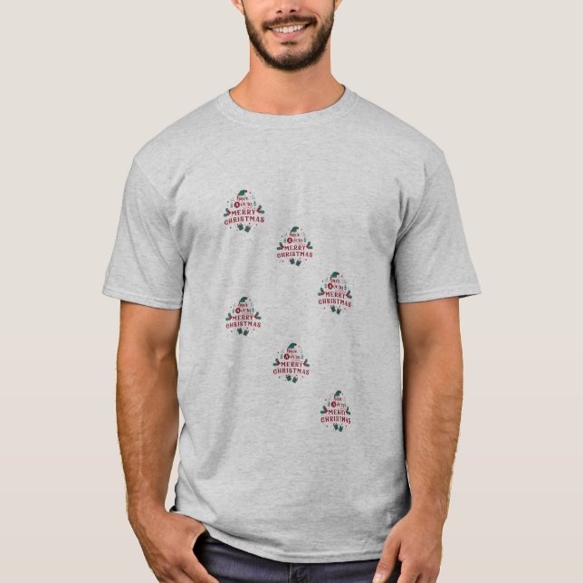 T-shirt de Noël de mariée (Devant)
