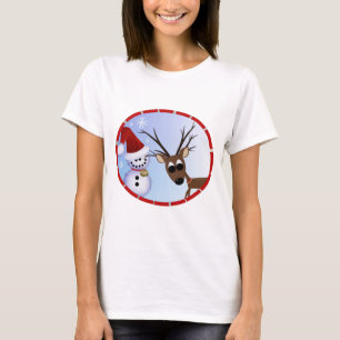 T-shirt de Noël de renne
