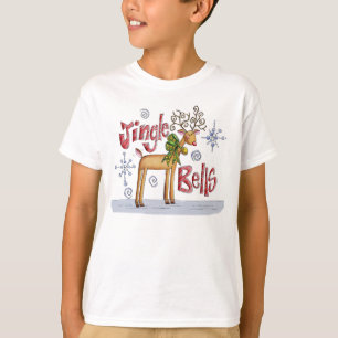 T-shirt de Noël de tintements du carillon pour de