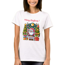 T-shirt de Noël drôle de Père Noël