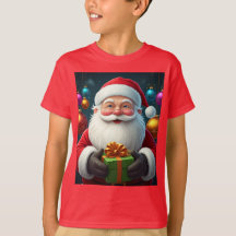 T-shirt de Noël du Père Noël Jolly - Holi Festive