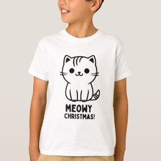 T-shirt de Noël Meowy