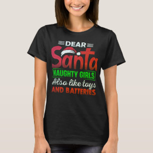 T-shirt de Noël plein d'humour avec un message enj