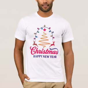 T-shirt de Noël pour couples – Chemise d'arbre de