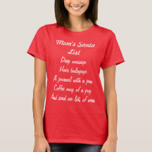 T-shirt de Noël pour femmes