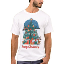 T-Shirt de Noël pour hommes : Nouveau modèle éléga
