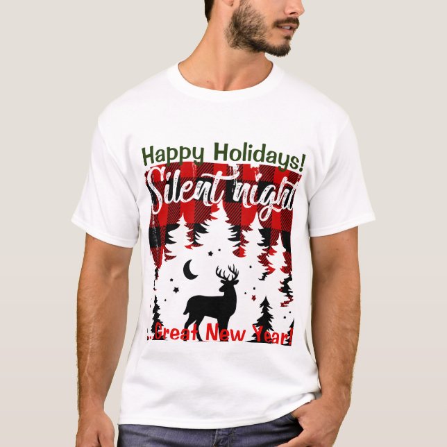 T-shirt de Noël pour hommes ou femmes (Devant)
