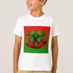 T-shirt de Noël Red Bells Plain