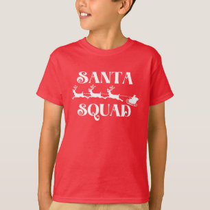 T-Shirt de Noël Santa Squad