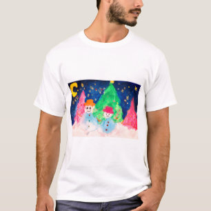 T-shirt de Noël Snowman