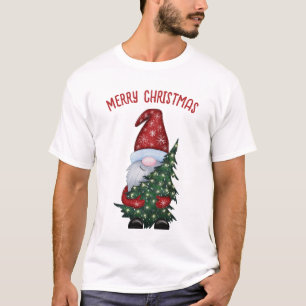 T-shirt de Noël vintage Retro Jolly Santa Claus