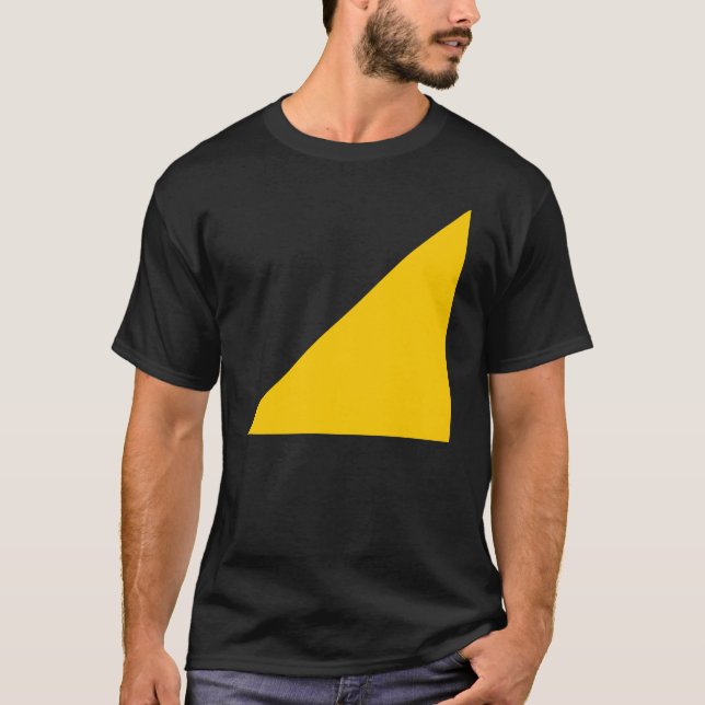T-shirt de noir de symbole d'Ancap (Devant)