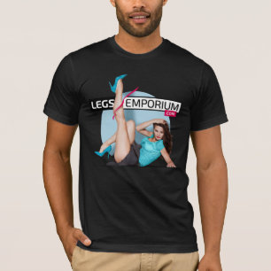 T-shirt de noir du gâteau au fromage Pin-