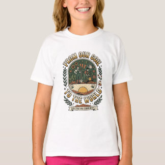 T-shirt De Notre Terre Au Monde