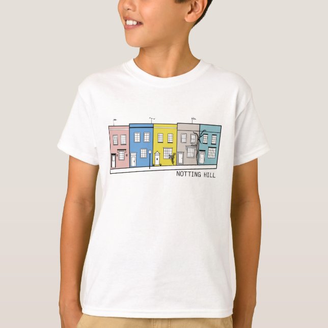 T-shirt de Notting Hill Londres (Devant)