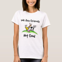 T-shirt de nourriture d'amis pas