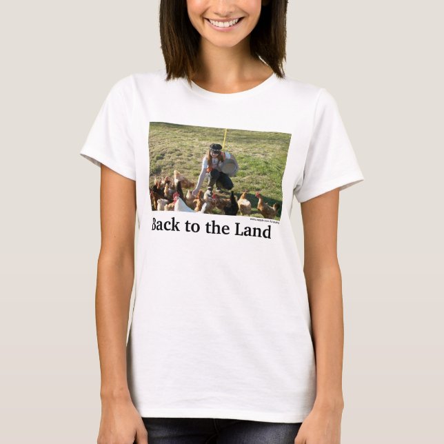 T-shirt De nouveau à la terre (Devant)