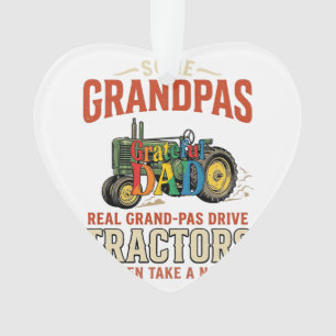 T-shirt de nuit de ferme vintage tracteur grand-pè